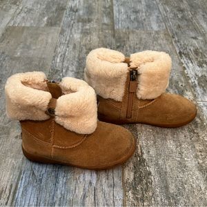 UGG boots with zippers
